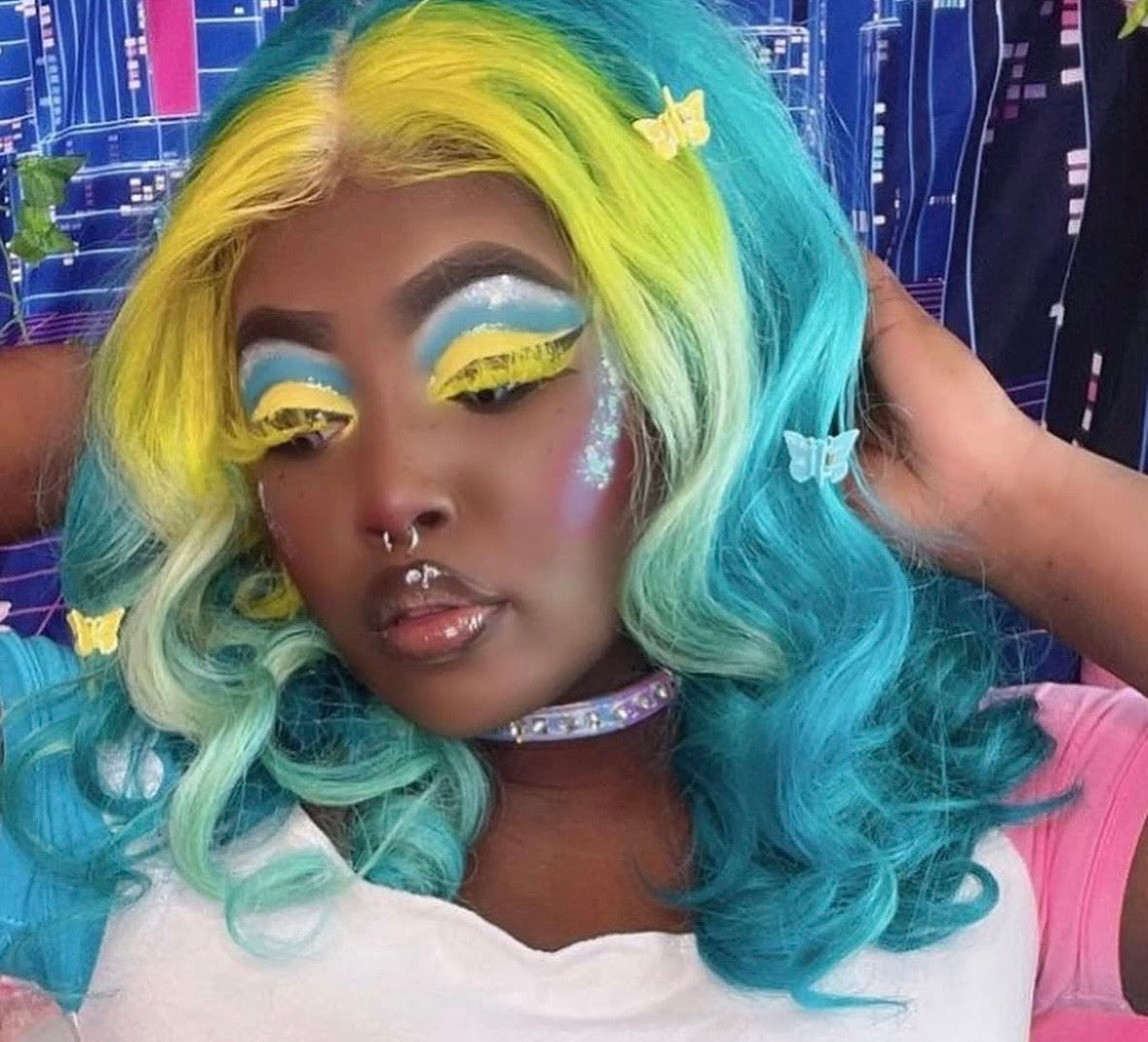 *GOIN' BANANAS!* (Yellow) DreamDoll Color Lashes !