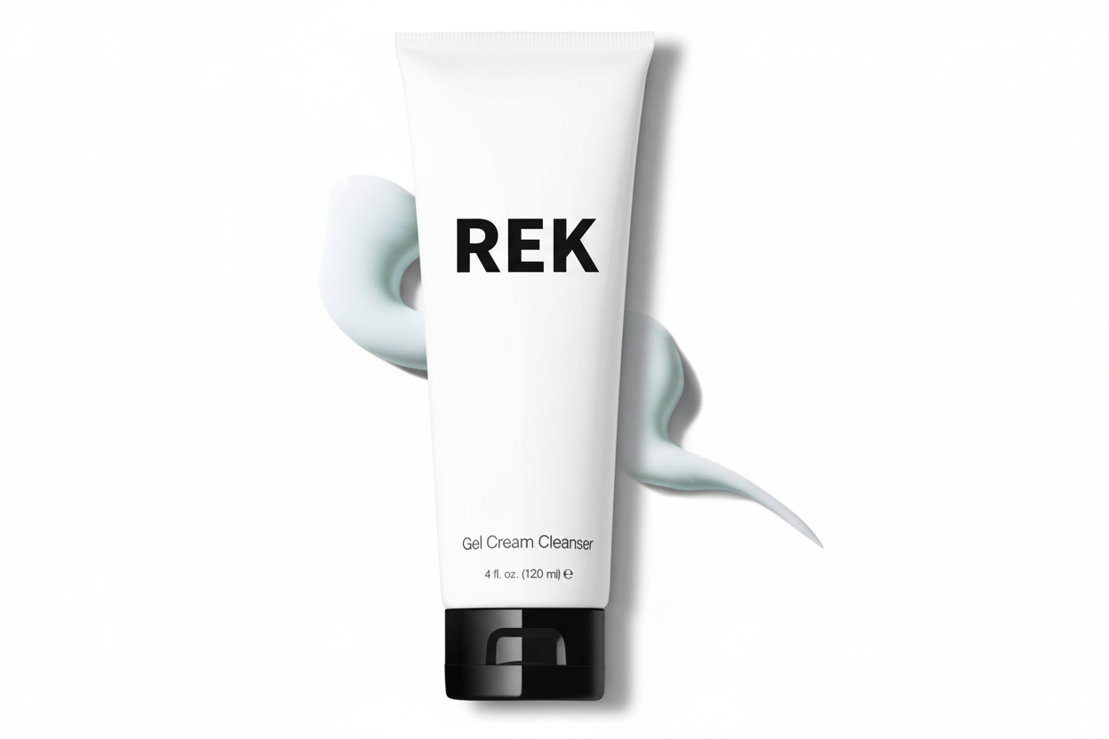 Gel Cream Cleanser β Hydrating & Gentle | REK Cosmetics
