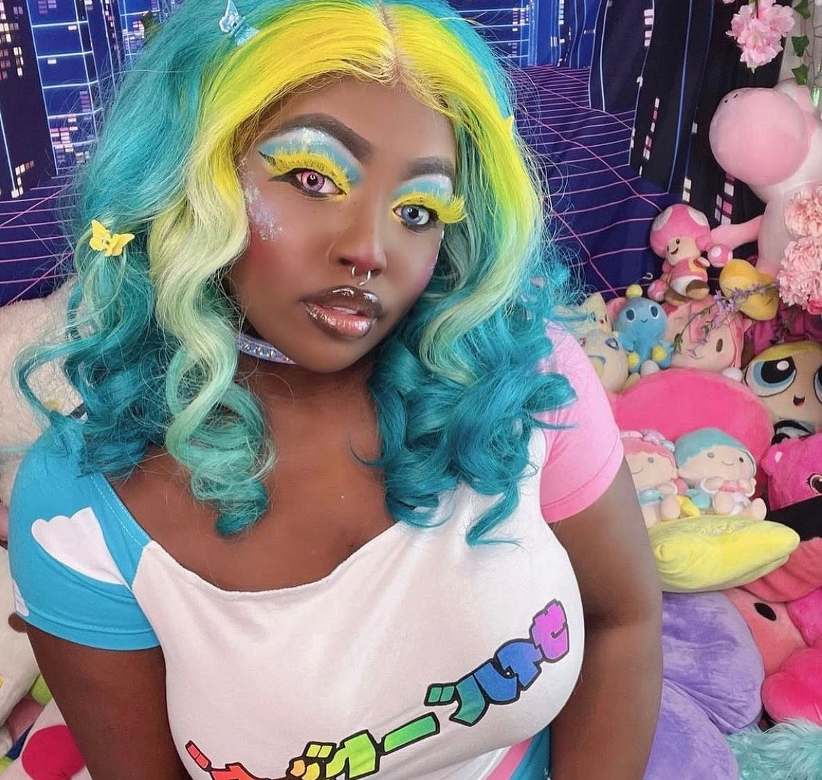 *GOIN' BANANAS!* (Yellow) DreamDoll Color Lashes !