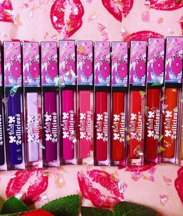 THE "REDS!!" DOLLICIOUS MATTE VEGAN LIQUID LIPSTICK