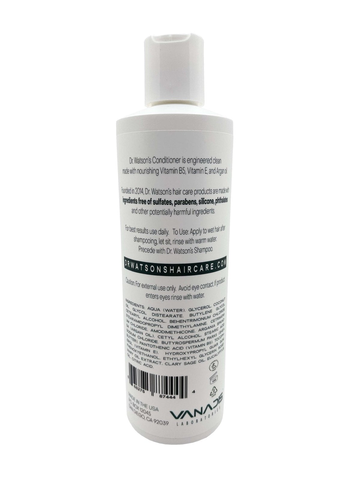 Dr. Watson's | Shampoo & Conditioner Duo | The Original | 16 Oz Each