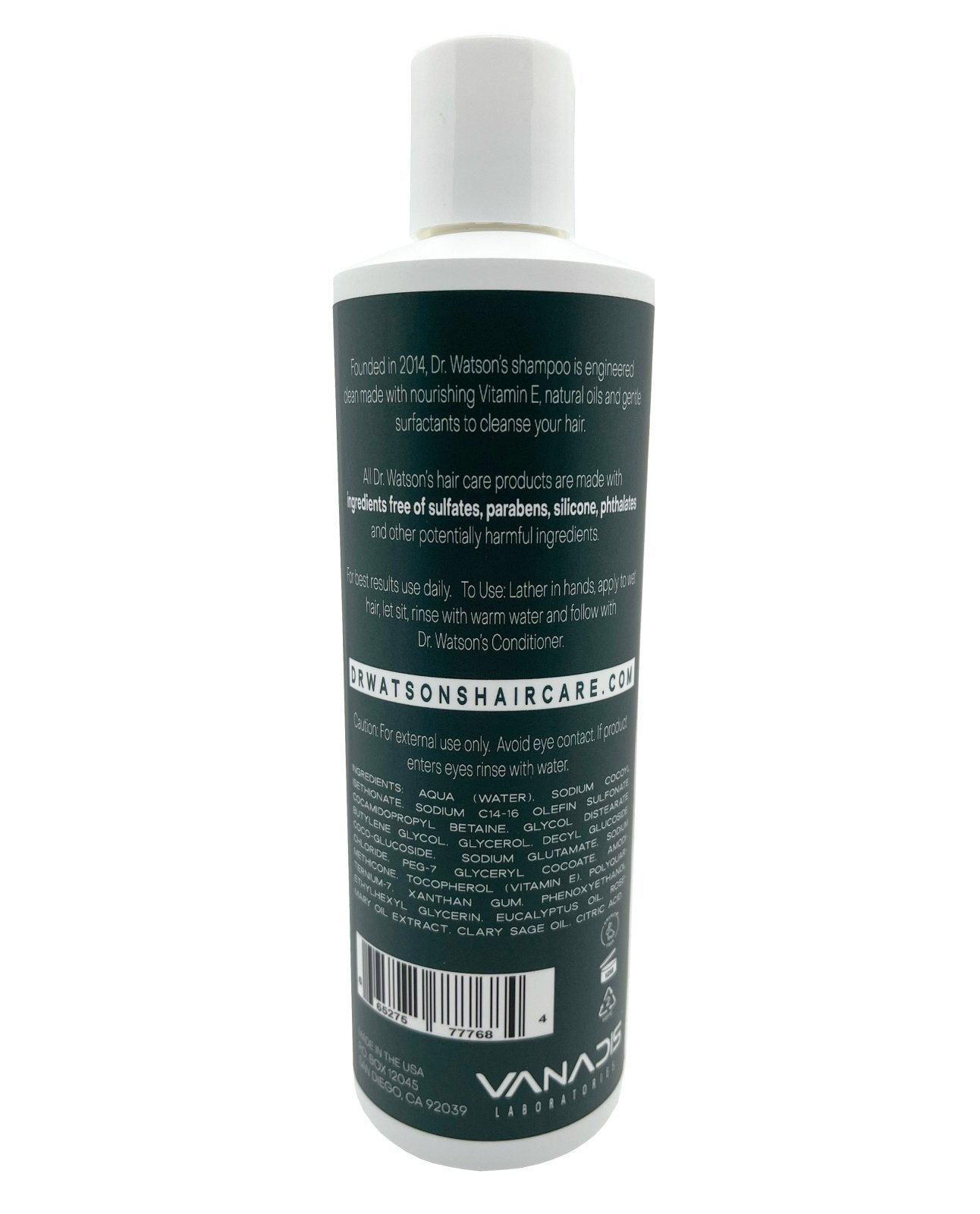 Dr. Watson's | Shampoo | The Original | Sulfate Free | 16 Oz.