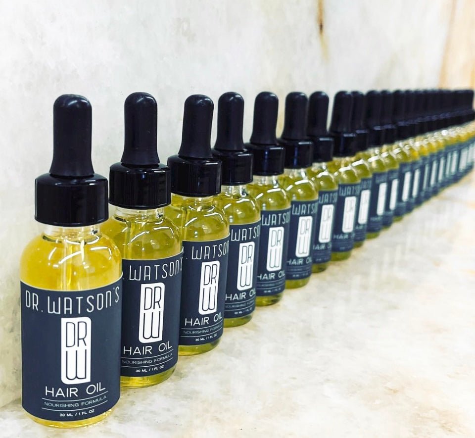 Dr. Watson's | Hair Oil | Nourishing and Moisturizing | 1 Oz
